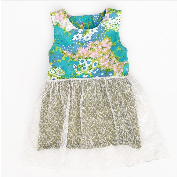 Matilda Jane Layla Lace Floral Dress Sleeveless - Picture 3 of 7